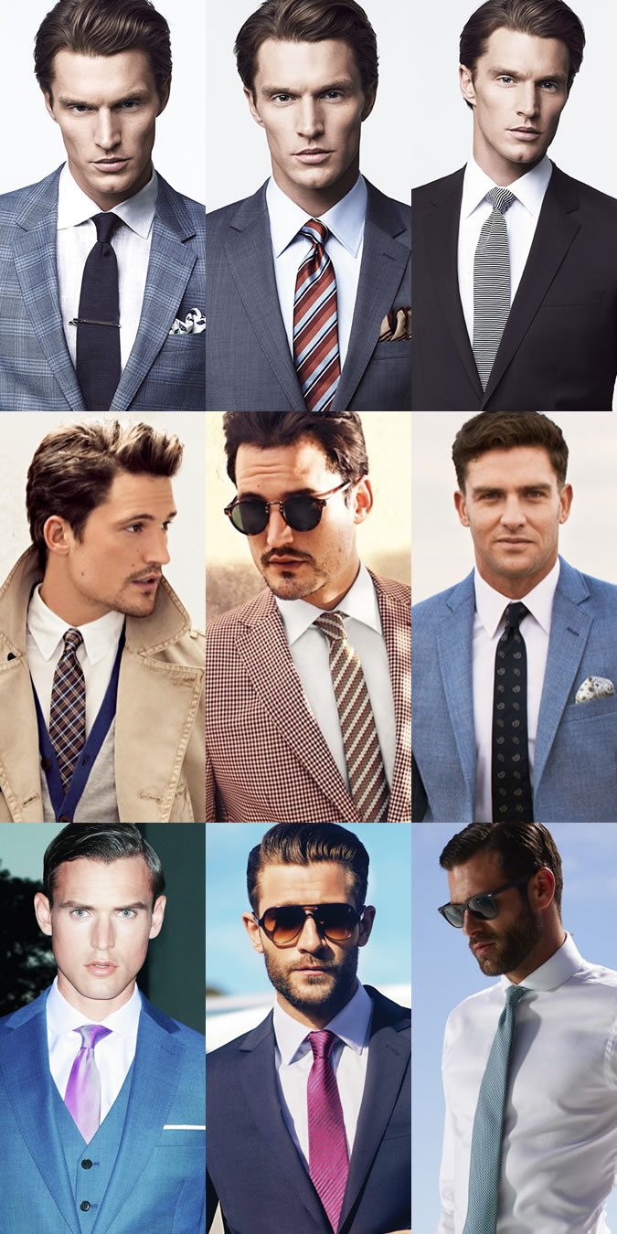Guide To Men's Shirt ☀ Tie Combinations ...